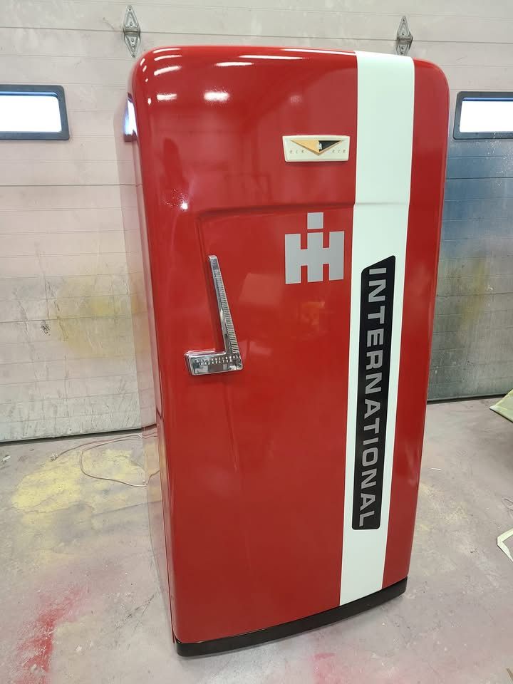 Vintage Refrigerator Projects for Wessels Custom Paint & Restoration in Bad Axe, MI