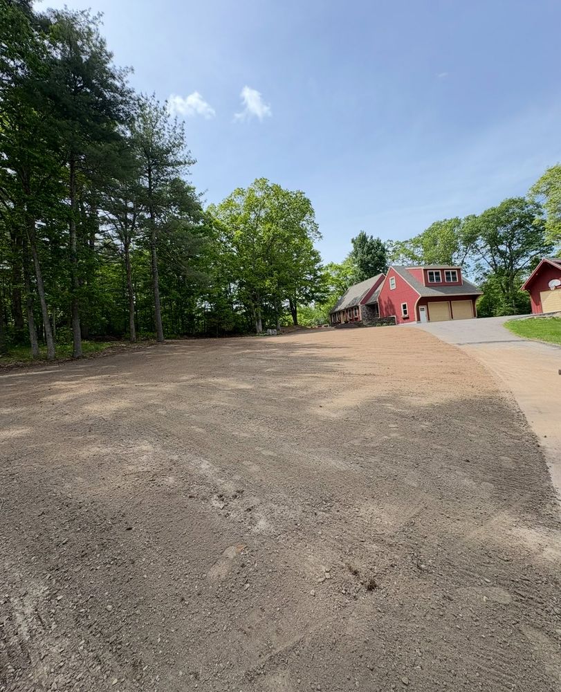 Our Site Preparation service ensures your project starts strong, with expert grading, clearing, and soil preparation to create a perfect foundation for beautiful landscaping and hardscaping transformations in your outdoor space. for Chapman's Lawn & Landscape in Ellington, CT
