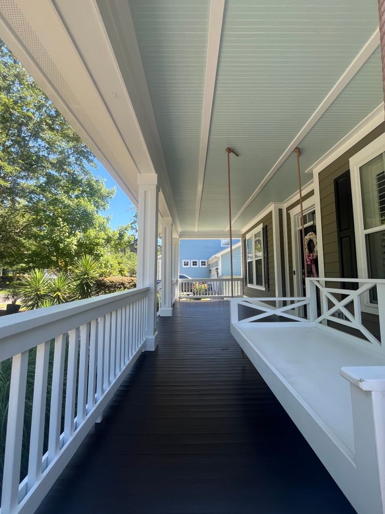 Deck Painting  for Palmetto Quality Painting Services in  Charleston, South Carolina