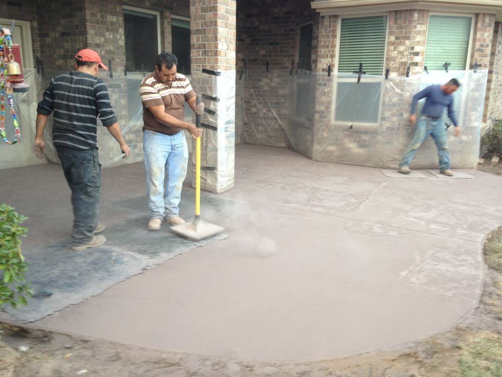 Patios for Texas Curb N Borders in Houston, TX