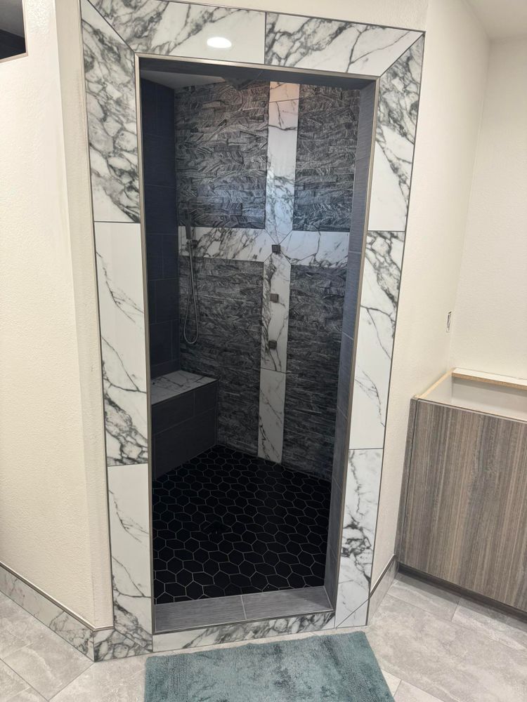 Transform your bathroom with our expert tiling service, offering precision installation and a variety of stylish tiles to enhance beauty and functionality, ensuring durability while revitalizing your space. for Knock & Son Tile in Nampa, ID