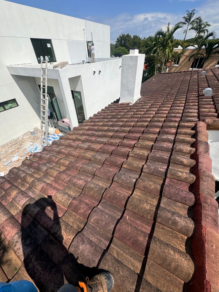 Roof Cleaning for Center Group Professional Services in Palmetto Bay, FL