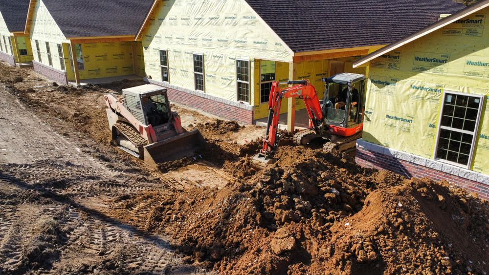 Excavating for Intrinzic Construction in Wentzville, MO