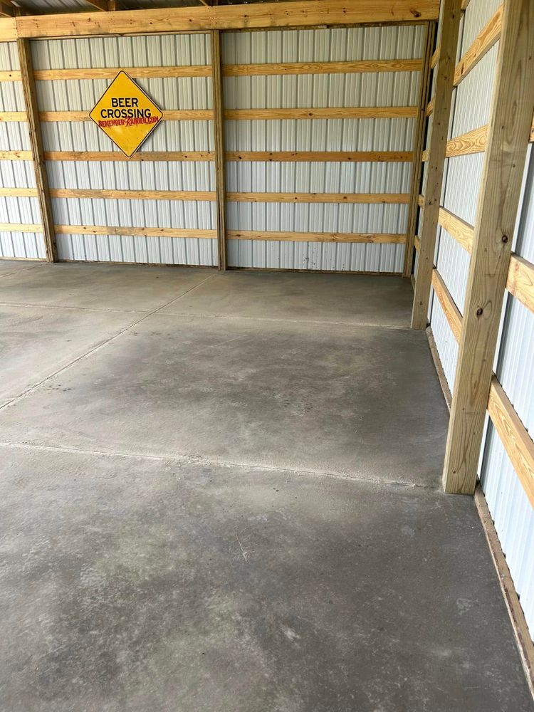 Commercial Concrete for Twisted Ridge Construction LLC in Cheney, KS
