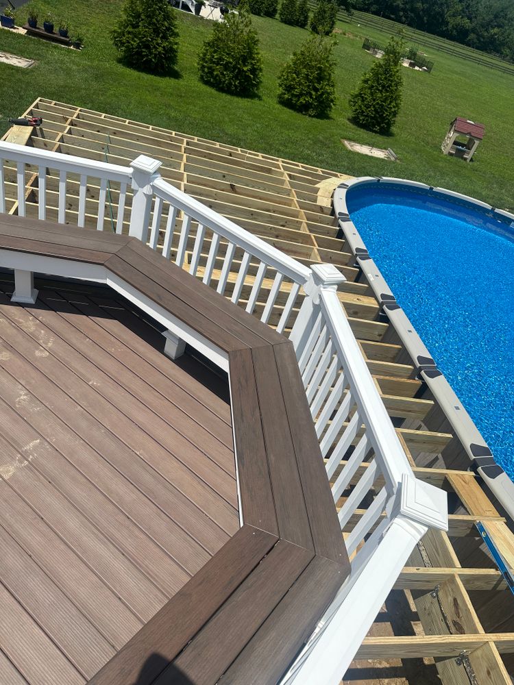 Pauline deck for Thomas J. Gorman Construction in Middletown, DE