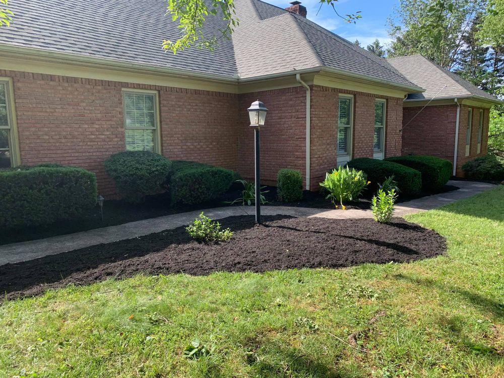 Our professional mowing service provides precise and efficient lawn maintenance, ensuring your yard always looks neat and well-kept. Enjoy a beautifully manicured lawn without the hassle of doing it yourself. for Infusion Lawn & Landscapes in Knoxville, Tennessee