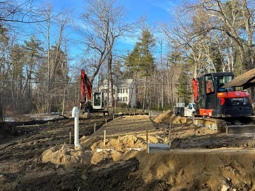 Excavating Company for CM Smith Trucking in Townsend, MA