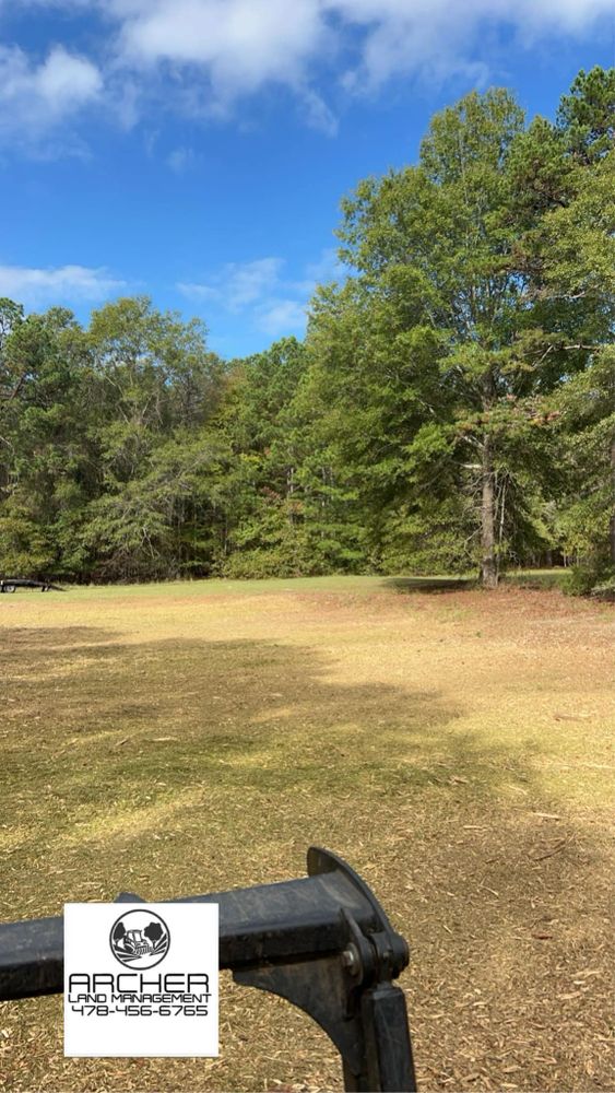 Excavating for Archer Land Management in Macon, GA