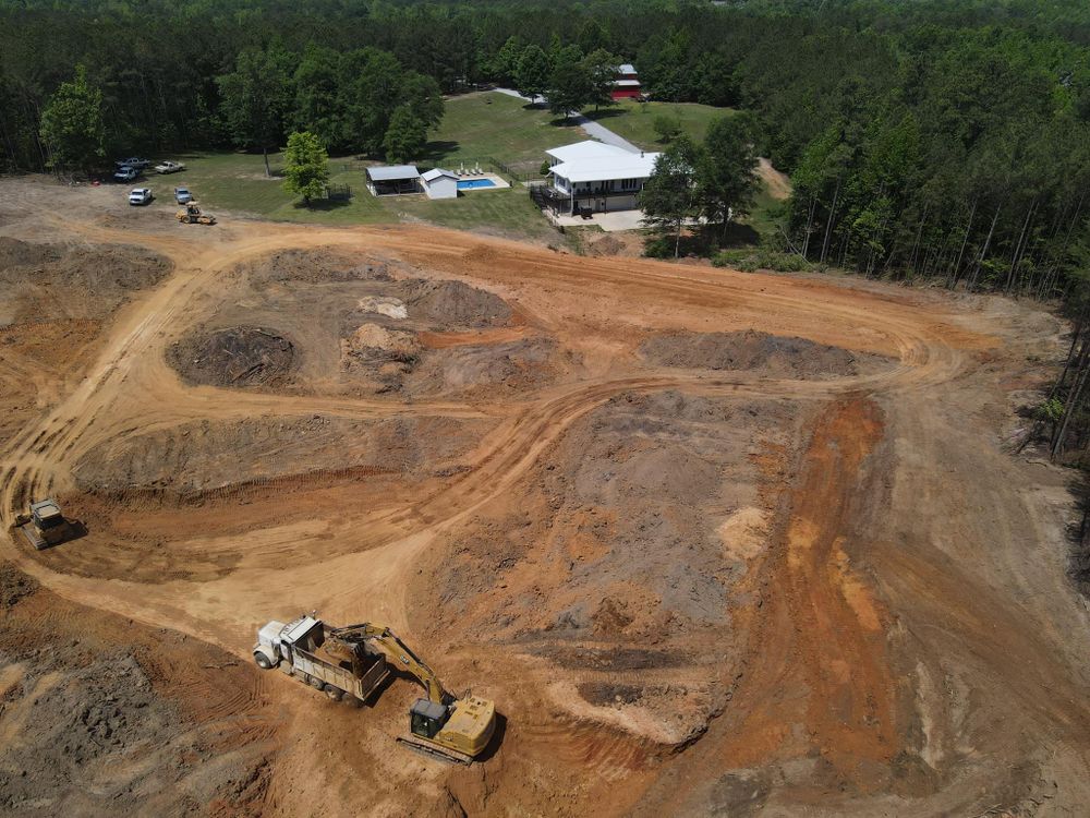 Excavation for DC Construction Company LLC in Clanton, AL