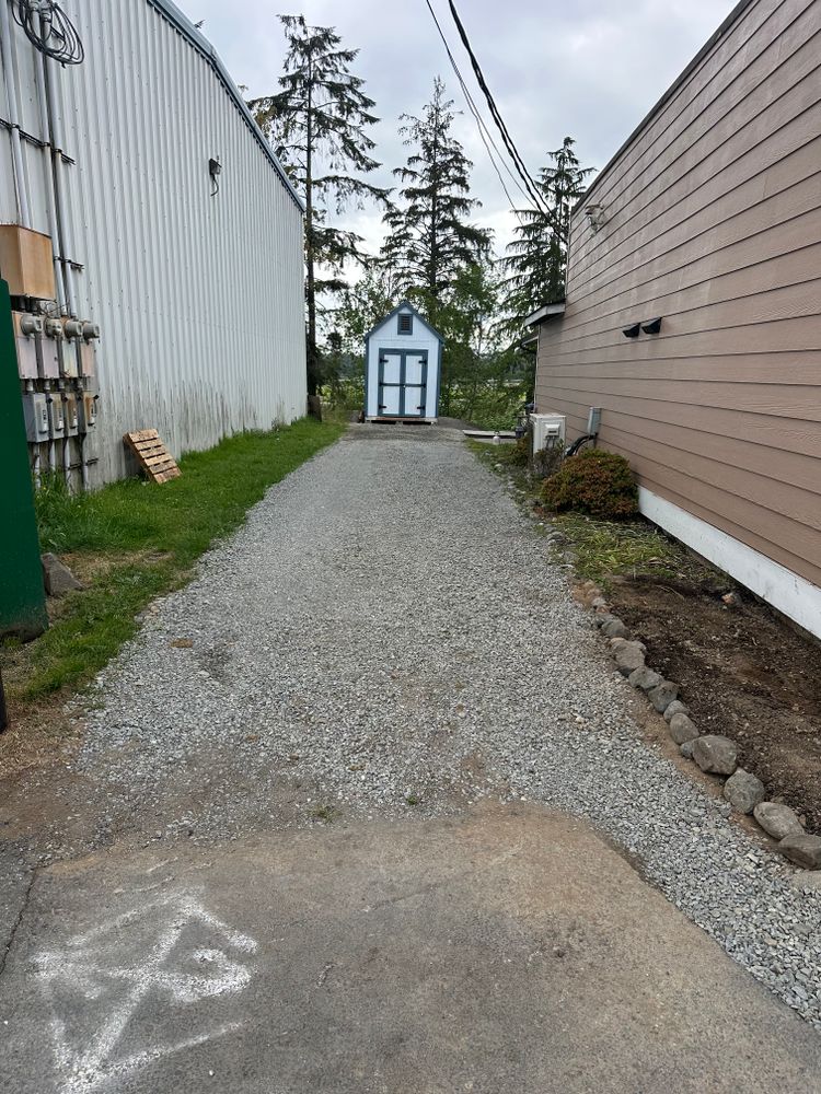 Driveway repair  for AR Trucking & Excavation LLC in Stanwood, WA