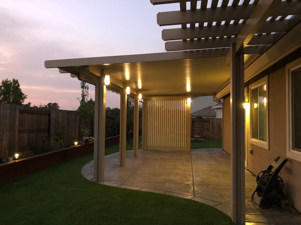 Lattice Covers for Wakeland Patio Covers in Vacaville, CA