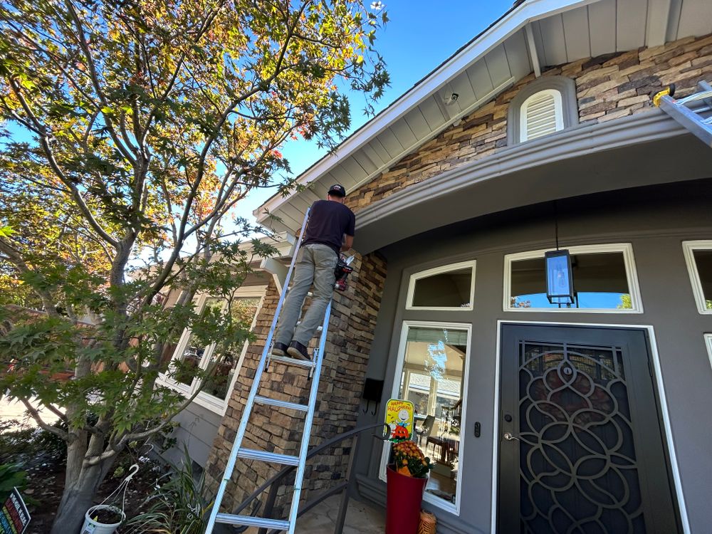 Permanent lighting for GGG Home Services in San Jose, CA