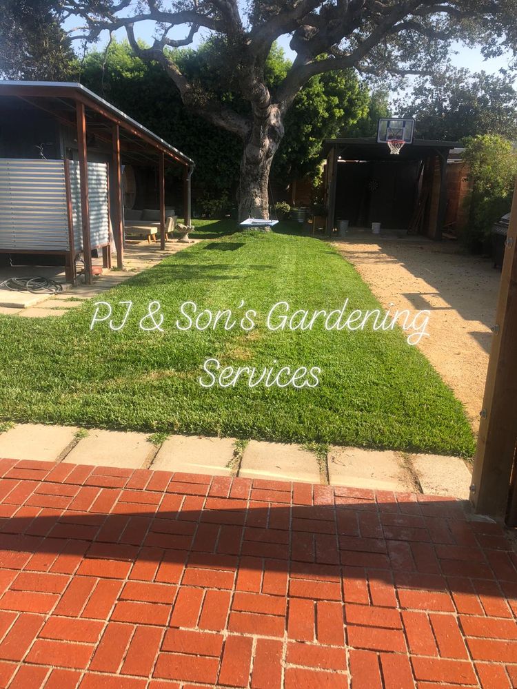 Lawn Care for PJ & Son’s Gardening in Montecito, CA