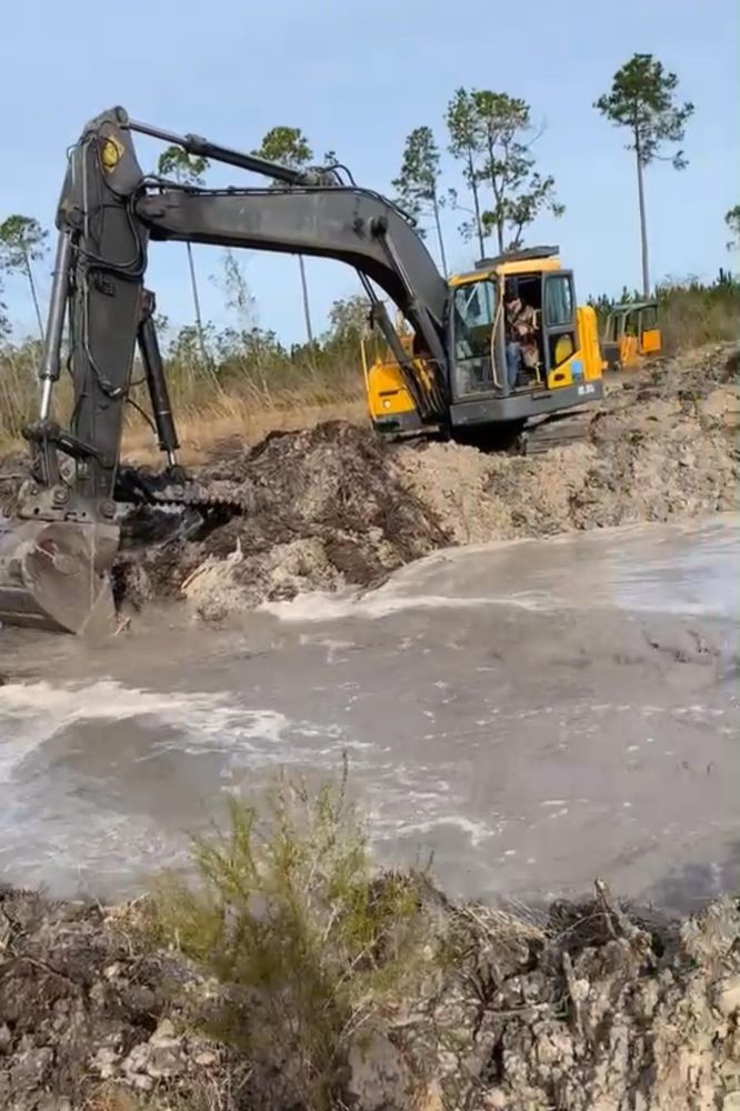 Waterway Clearing for Southeast Aquatic Land Services LLC  in Waycross, GA