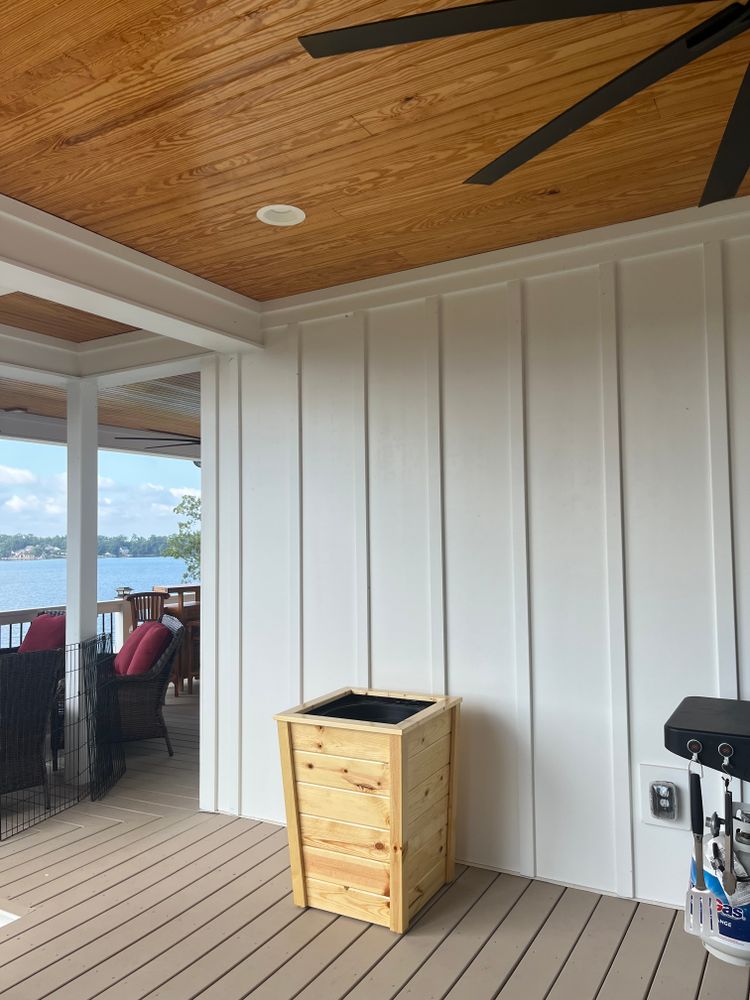 Custom builds for JDF Carpentry LLC in Lake Murray of Richland, SC