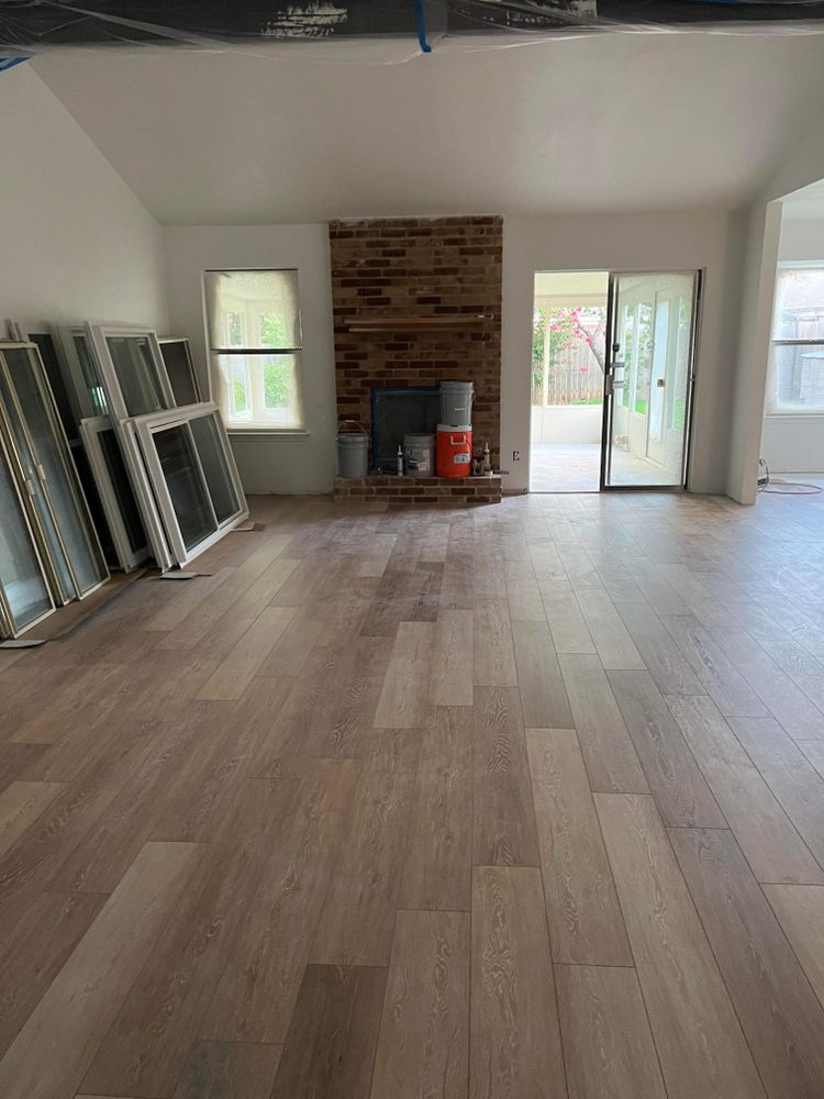 Flooring for L.P. Contractors in San Antonio, Texas