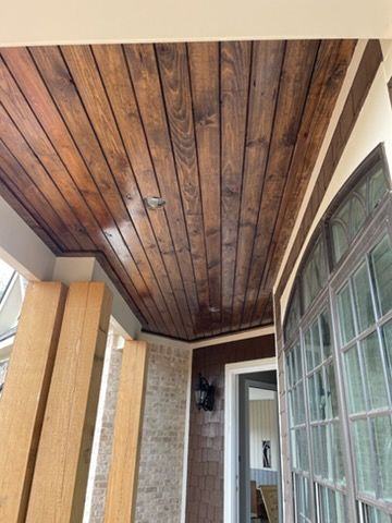 Staining for Servicolor Painting in Macon, GA