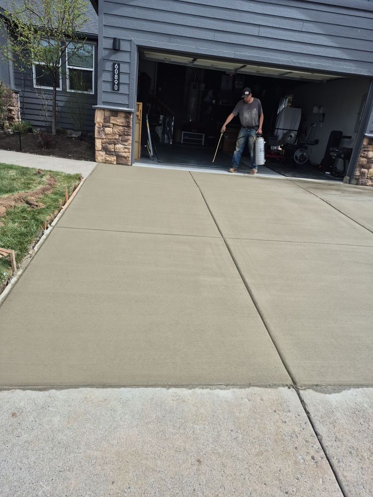 Stamped Concrete for TJR Concrete and Construction in Bend, OR