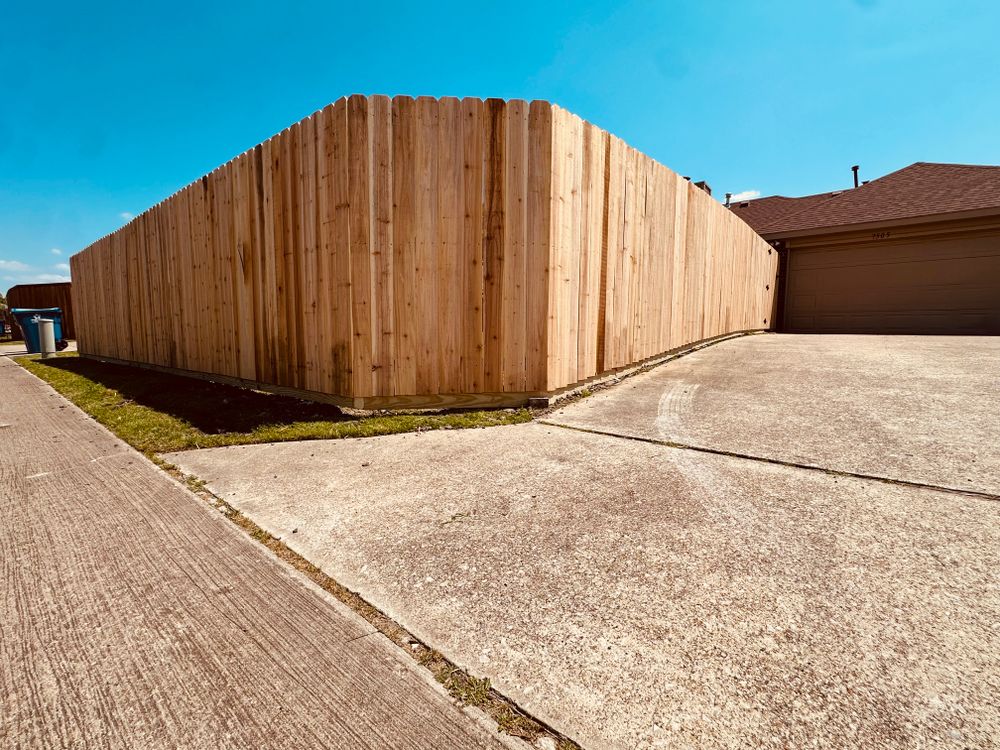 Fences for CCT Construction Group in Dallas-Fort Worth Metropolitan Area, TX