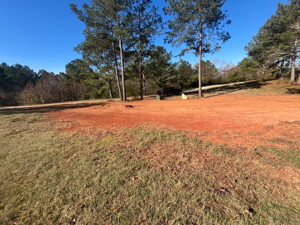 Residential Site Preparation and Grading for Beauchamp Construction in Athens, GA