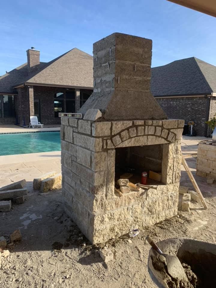 Transform your backyard into an outdoor oasis with our custom-built kitchens. From grilling stations to pizza ovens, we will design and construct the perfect space for entertaining and enjoying meals outside. for Manny's Masonry, LLC in Midland, Texas