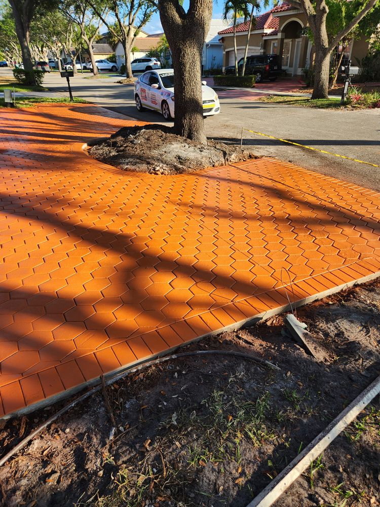 All Photos for Beautiful and Affordable Stamped Concrete by Castilla Concrete Finish Design Corp in Sunrise, FL