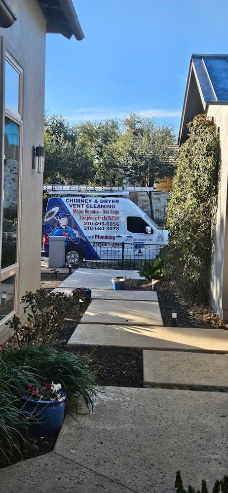 All Photos for AAA Home Services Chimney & Dryer Vent Cleaning, Aaron's Plumbing in San Antonio, TX