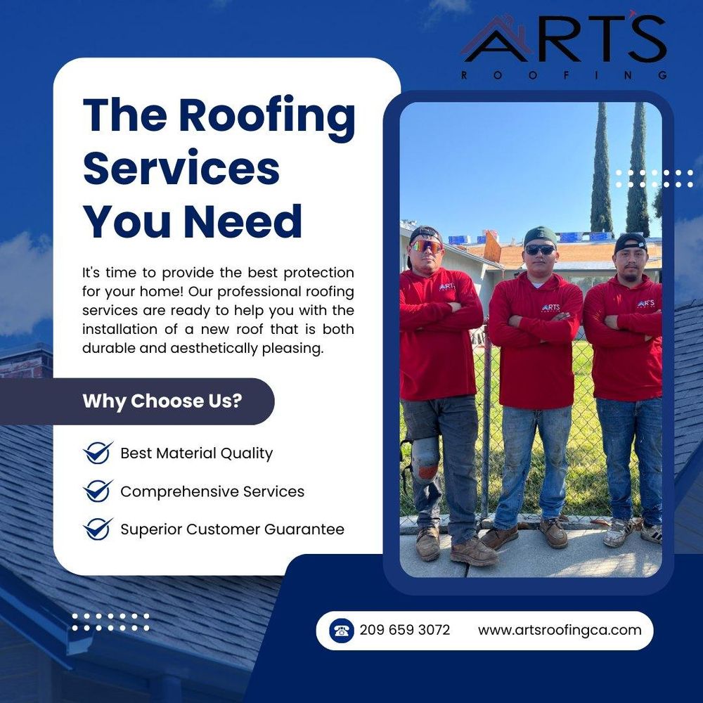 All Photos for Art’s Roofing Inc in Stockton, CA