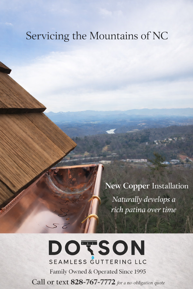 All Photos for Dotson Seamless Guttering LLC in Mars Hill, NC