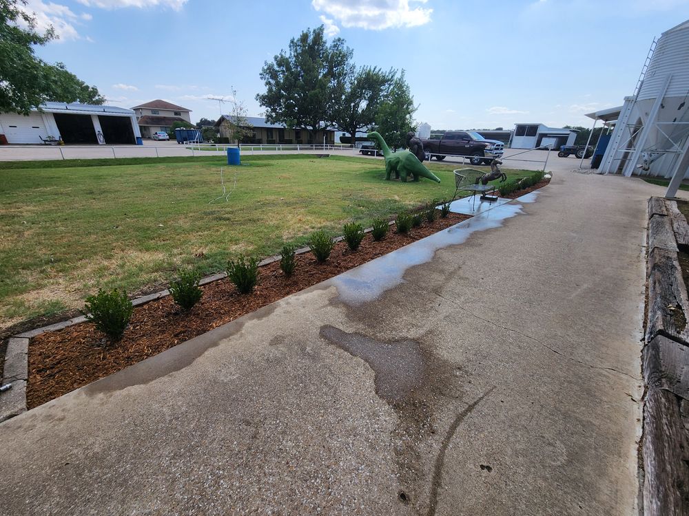 Mowing for Ornelas Lawn Service in Lone Oak, Texas