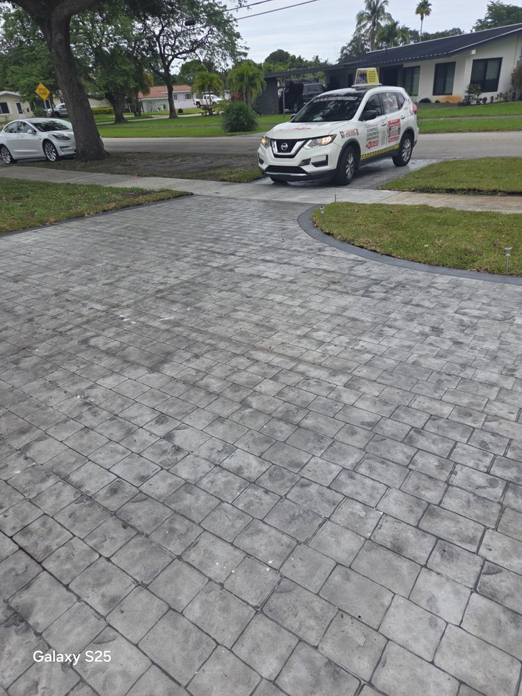 All Photos for Beautiful and Affordable Stamped Concrete by Castilla Concrete Finish Design Corp in Sunrise, FL