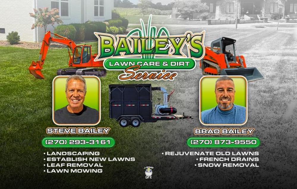 Bailey’s Lawn Care & Dirt Service team in Murray, KY - people or person
