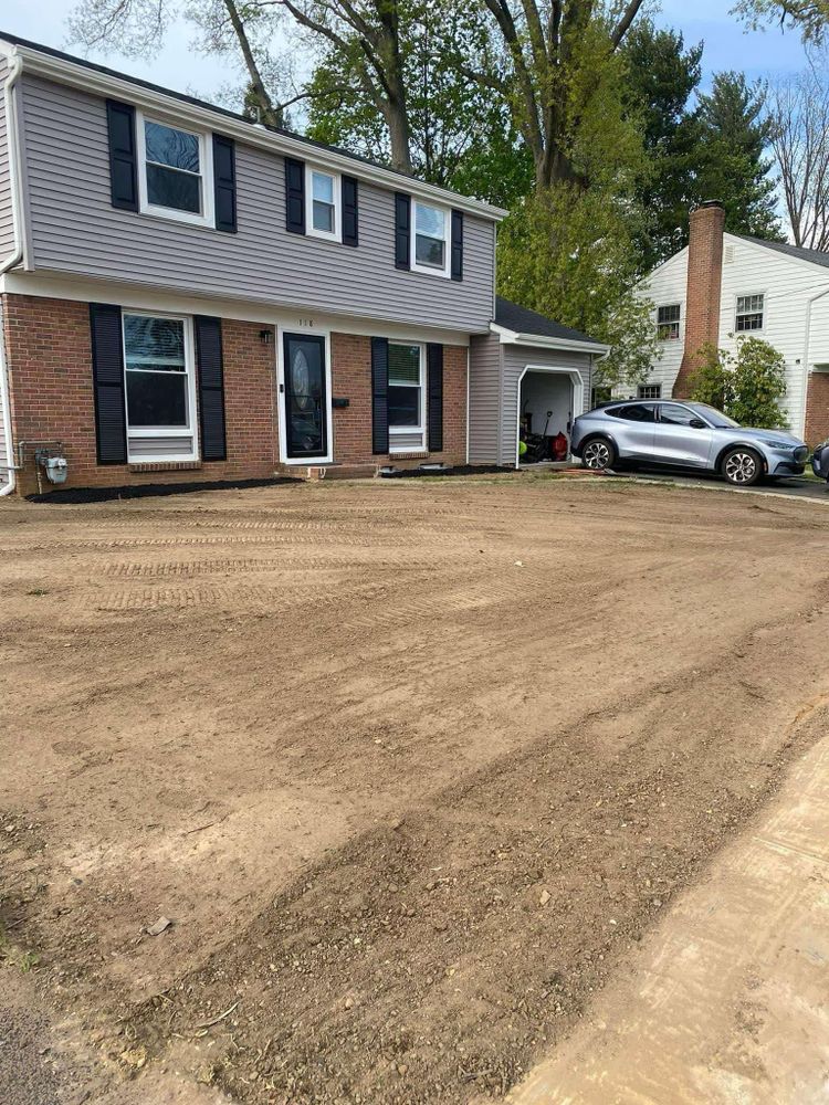 Our driveway design & build service offers personalized and durable solutions, enhancing your home's curb appeal with expert craftsmanship and attention to detail, ensuring a beautiful and functional addition to your property. for Russo’s Landscaping & Tree Removal in Levittown, PA