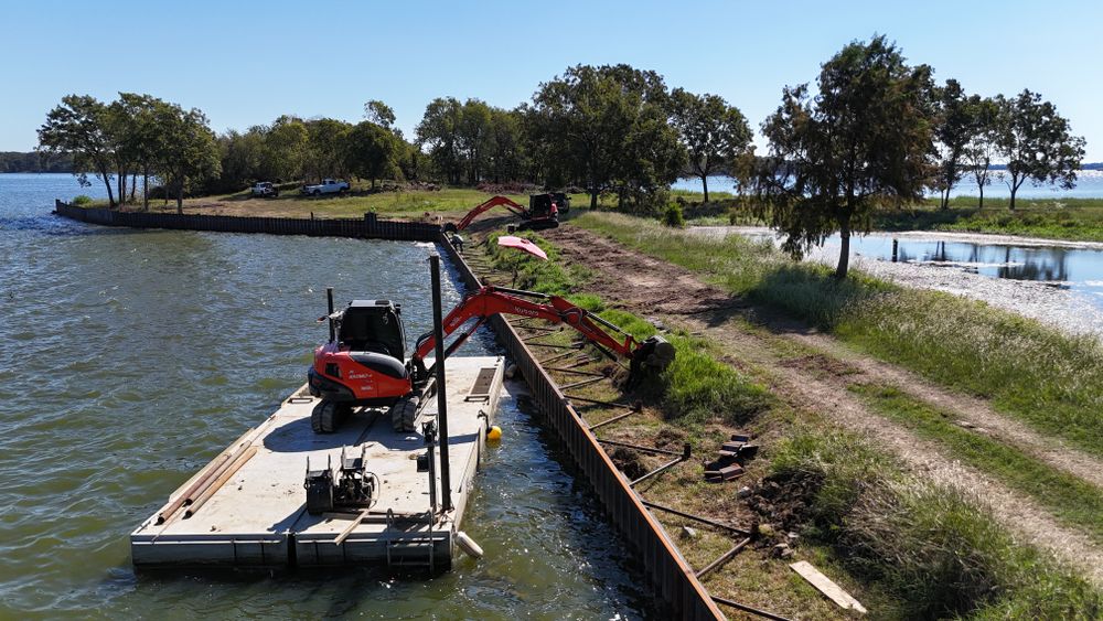 Bulkheads for BR Construction LLC  in Corsicana, TX