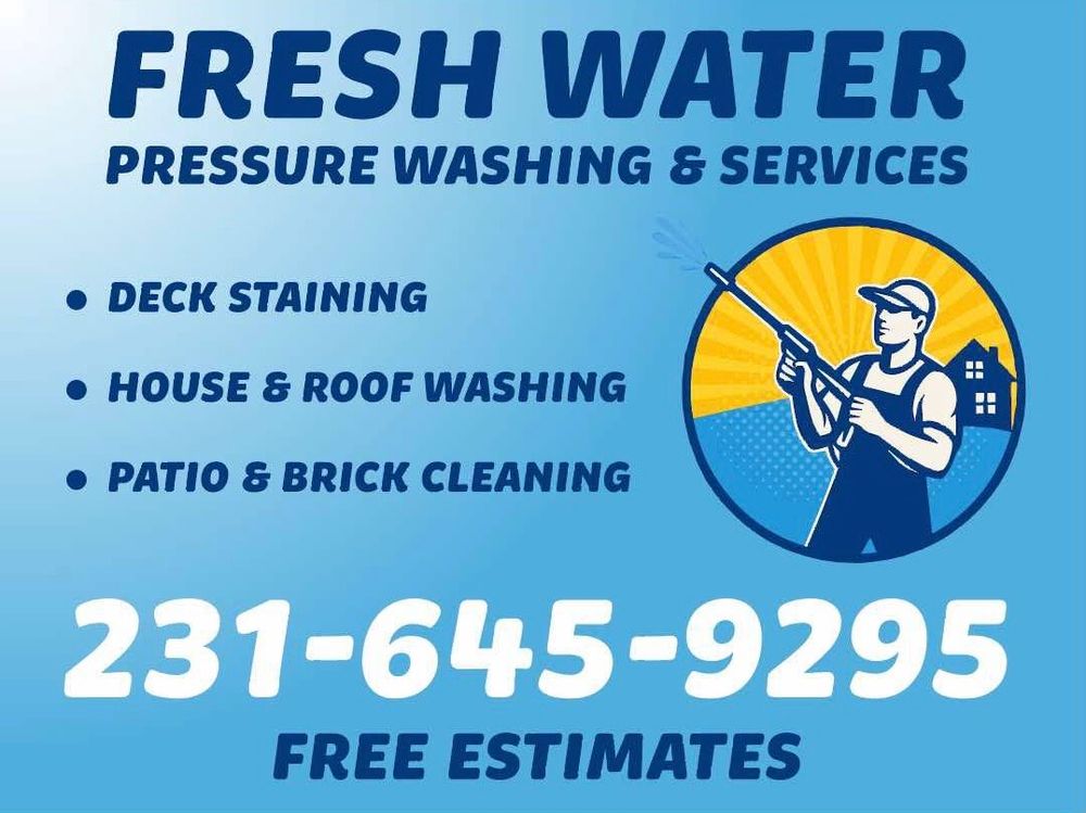 All Photos for Fresh Water Pressure Washing & Services LLC in Traverse City, MI
