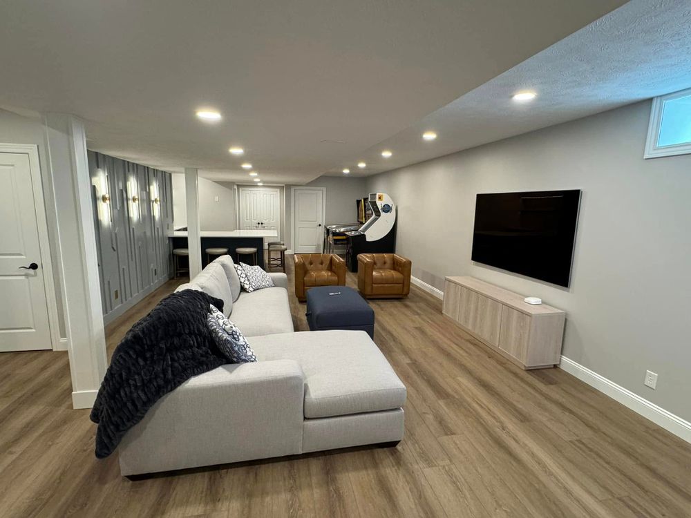 Transform your space with our expert basement renovation services, creating functional and stylish areas tailored to your needs while enhancing home value. Trust our skilled professionals for a seamless renovation experience. for JMS Home Construction in Mentor, OH
