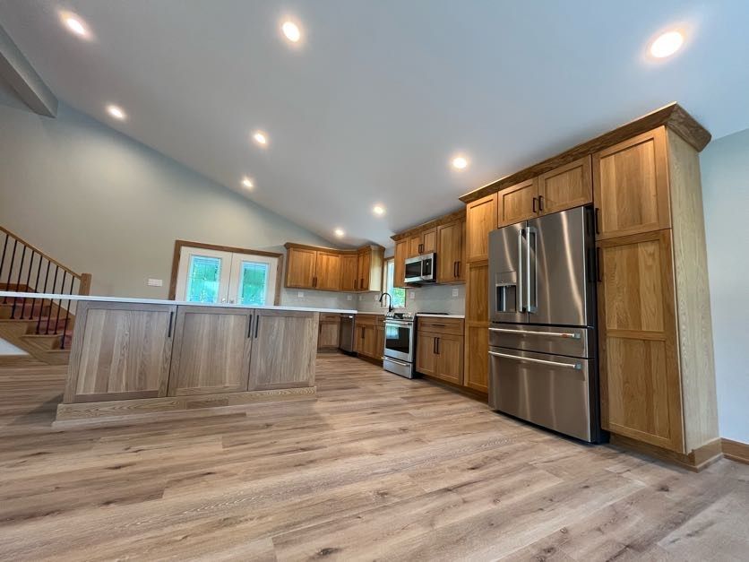 Custom Cabinetry for Kamps Construction in Beecher, IL