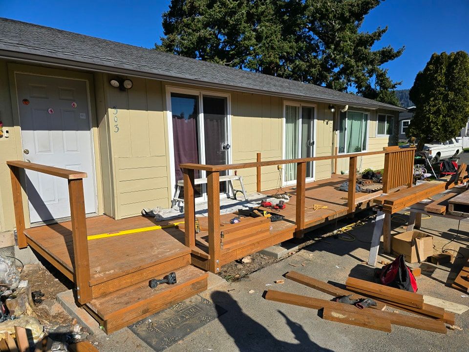 Exterior Renovations for House Rock Construction LLC in Brookings, OR