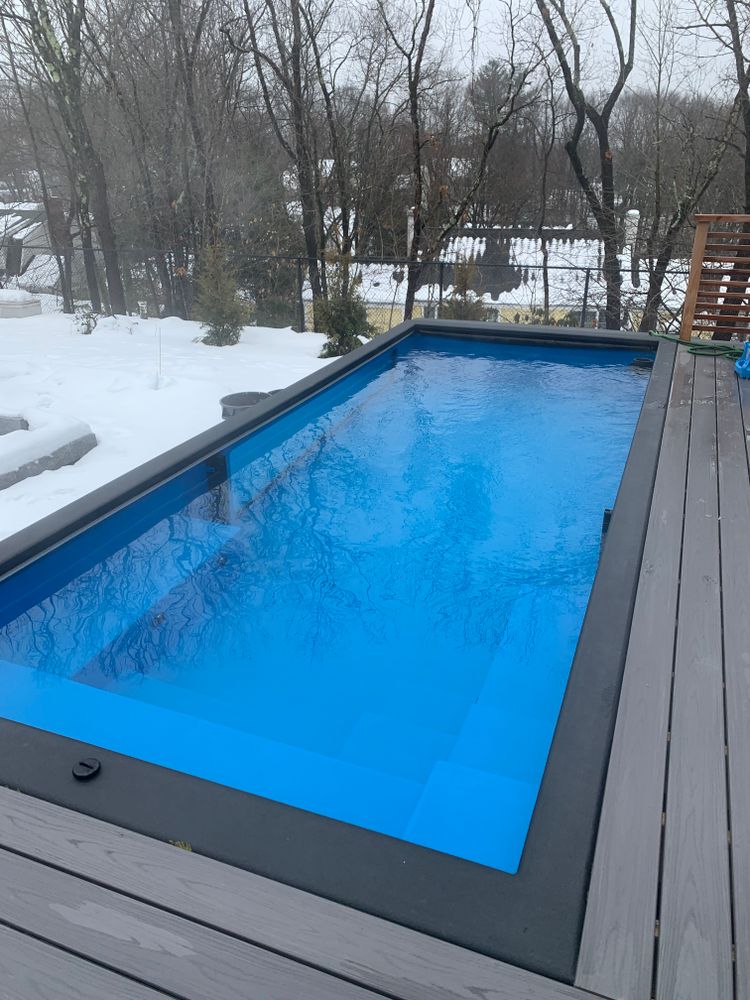 Construction for Full Service Pools in Andover, MA