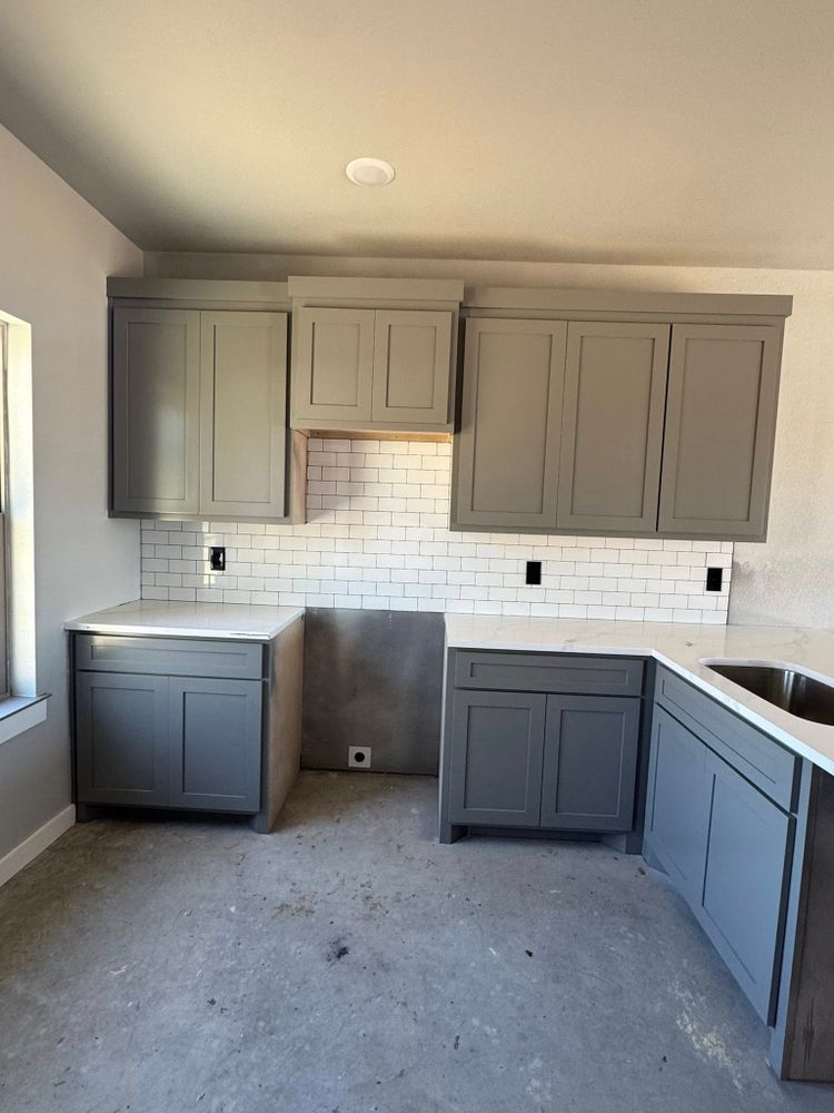 Cabinet Refinishing for J&C Painting in Mabank, TX