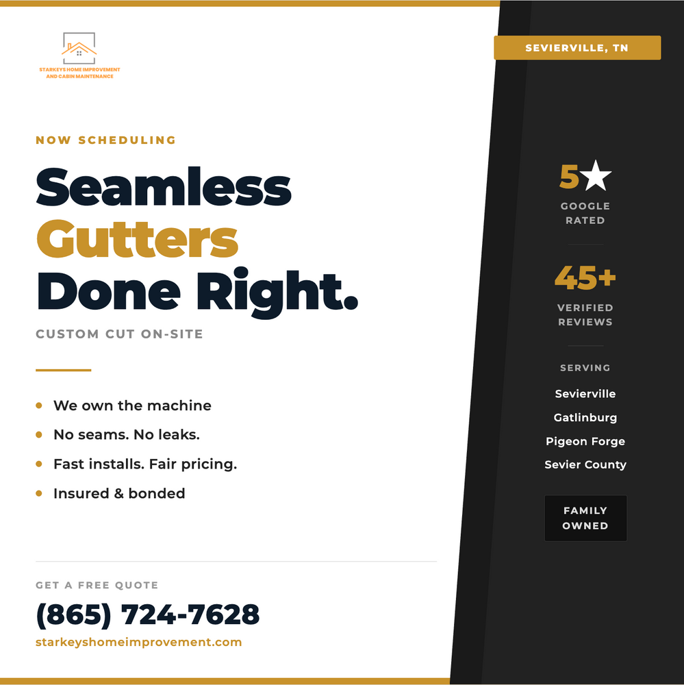 All Photos for Starkeys Home Improvement and Cabin Maintenance in Sevierville, TN