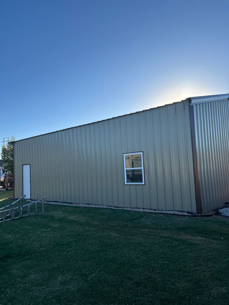 Tombstone Trail, Norman Oklahoma 30x40x12 - Completed in 2 DAYS!!! for A-N-H Construction LLC in Oklahoma City, OK