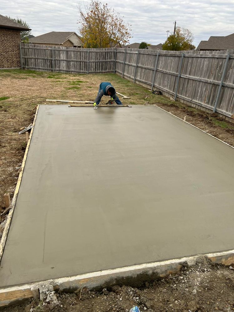 All Photos for Javonnies Concrete Services LLC in Gun Barrel City, TX