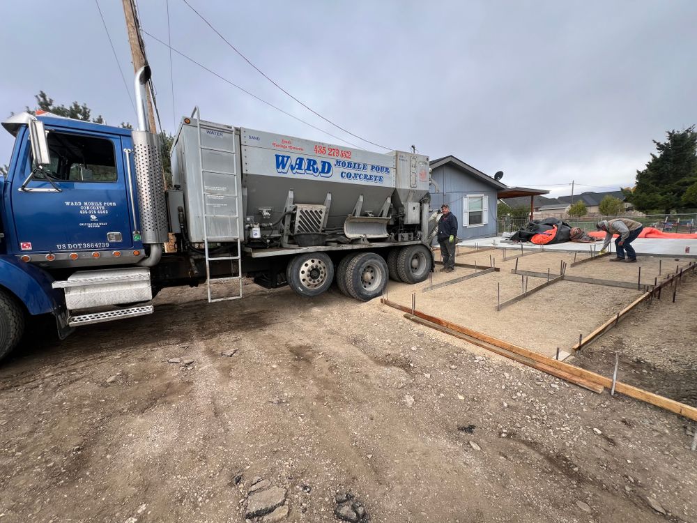 Work for Ward Mobile Pour Concrete in Tremonton, UT