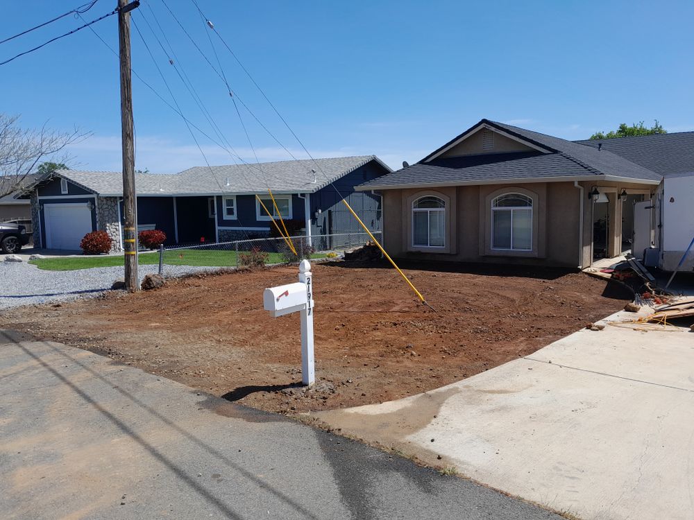 Landscaping for Austin LoBue Construction in Cottonwood, CA