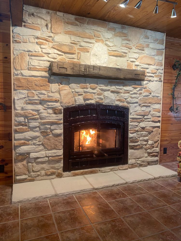 Fireplaces for Hunt Stone & Fireplace in Huntington, TX