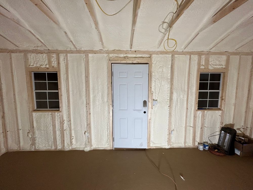 Interior Spray Foam  for CTE Roofing and Insulation in Dublin, GA