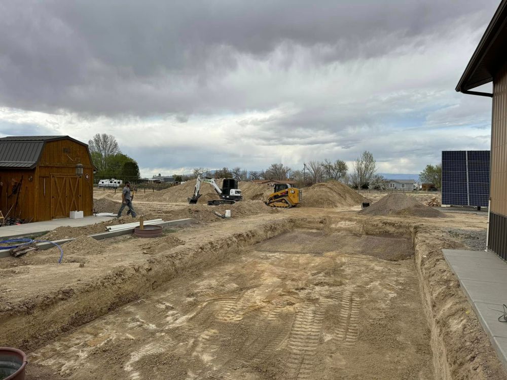 Excavating for West Creek Excavation in Montrose, CO