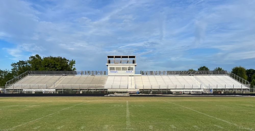 Bleacher Restoration/Cleaning for FunderFlow Commercial and Residential Pressure Washing Inc in Tupelo, MS