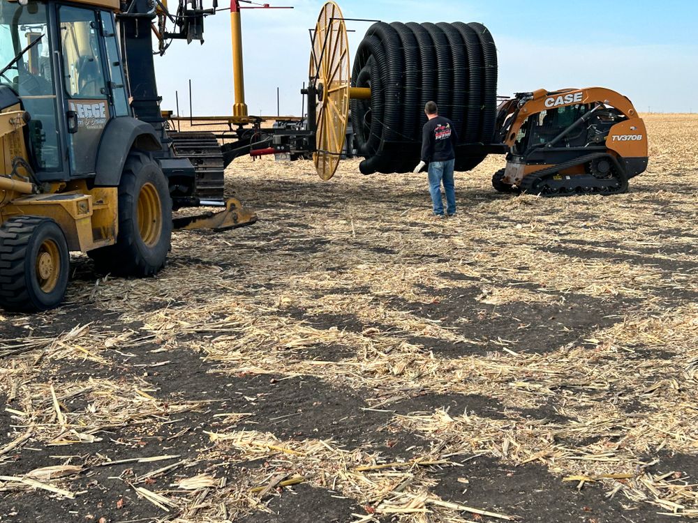 Drainage for Legge Farms and Drainage in Garner, IA